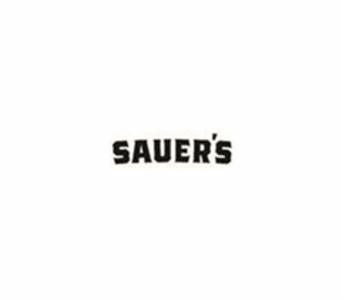 SAUER'S Logo (USPTO, 05.06.2020)