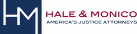 HM HALE & MONICO AMERICA'S JUSTIC ATTORNEYS Logo (USPTO, 24.07.2020)