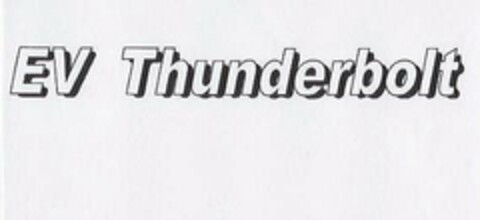 EV THUNDERBOLT Logo (USPTO, 06.04.2009)