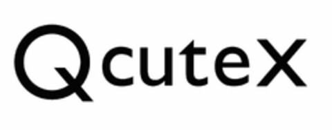 QCUTEX Logo (USPTO, 05/29/2009)