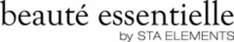 BEAUTE ESSENTIELLE BY STA ELEMENTS Logo (USPTO, 02.02.2010)