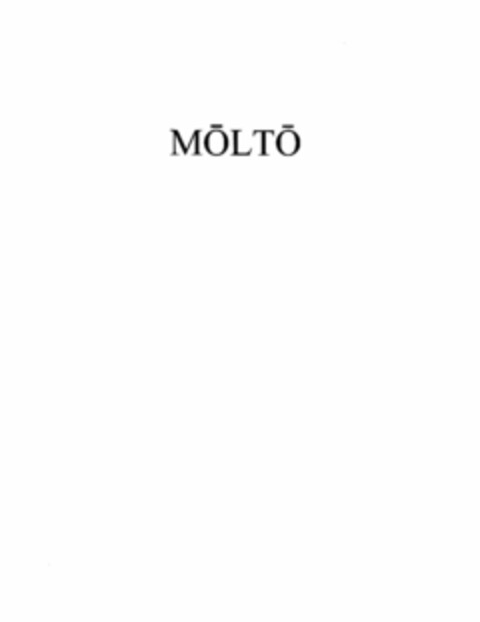 MOLTO Logo (USPTO, 01/25/2011)