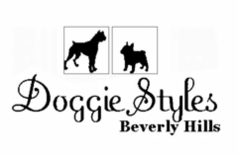 DOGGIE STYLES BEVERLY HILLS Logo (USPTO, 23.06.2011)