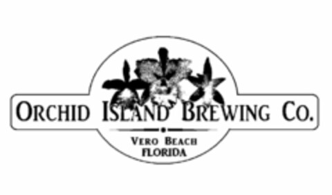 ORCHID ISLAND BREWING CO. VERO BEACH FLORIDA Logo (USPTO, 29.11.2011)