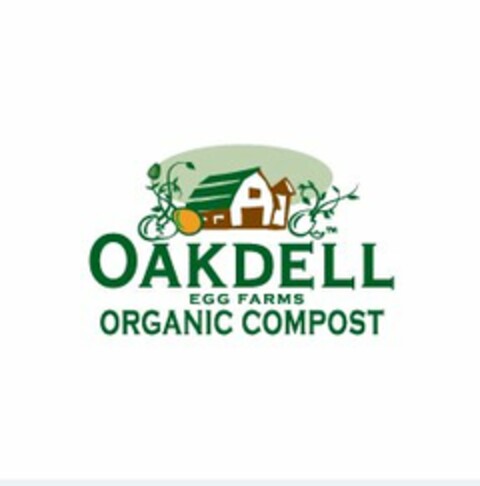 OAKDELL EGG FARMS ORGANIC COMPOST Logo (USPTO, 02/03/2012)