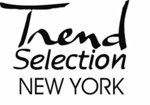TREND SELECTION NEW YORK Logo (USPTO, 06.02.2012)
