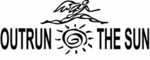 OUTRUN THE SUN Logo (USPTO, 21.02.2012)