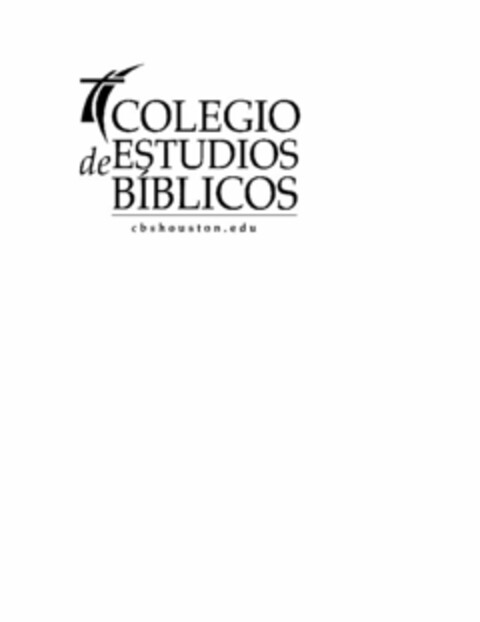 COLEGIO DE ESTUDIOS BÍBLICOS CBSHOUSTON.EDU Logo (USPTO, 09.11.2012)