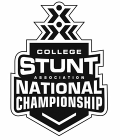 COLLEGE STUNT ASSOCIATION NATIONAL CHAMPIONSHIP Logo (USPTO, 19.03.2013)