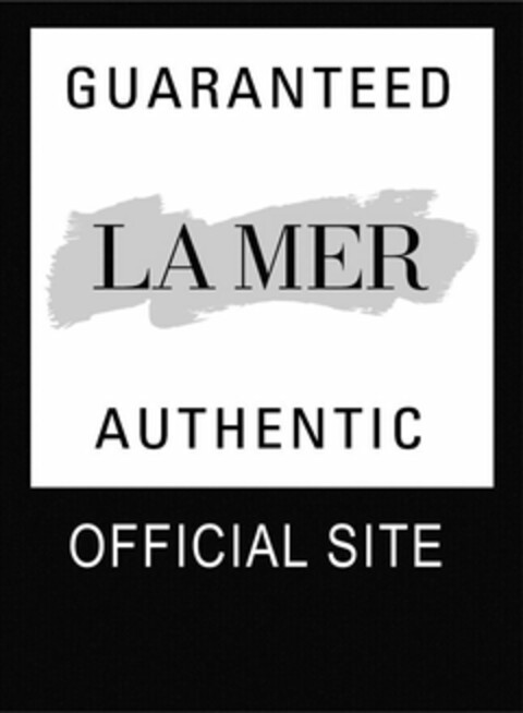 GUARANTEED LA MER AUTHENTIC OFFICIAL SITE Logo (USPTO, 19.03.2013)