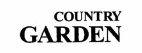 COUNTRY GARDEN Logo (USPTO, 10.12.2013)