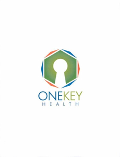 ONEKEY HEALTH Logo (USPTO, 24.07.2014)