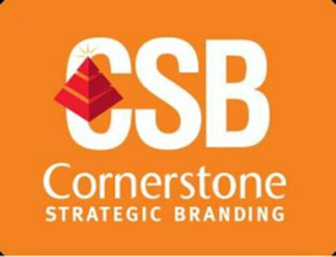 CSB CORNERSTONE STRATEGIC BRANDING Logo (USPTO, 08/15/2014)