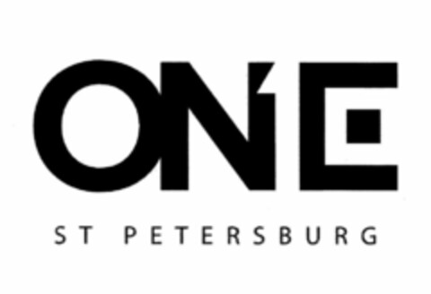 ONE ST PETERSBURG Logo (USPTO, 24.09.2014)