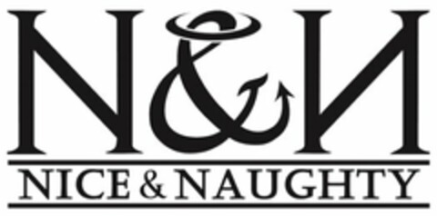 N&N NICE & NAUGHTY Logo (USPTO, 10/06/2014)