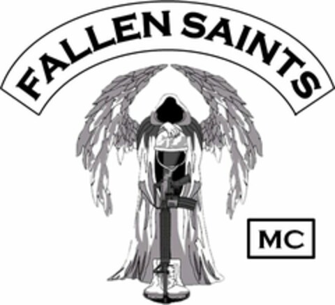 FALLEN SAINTS MC Logo (USPTO, 11/24/2014)