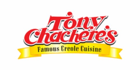 TONY CHACHERE'S FAMOUS CREOLE CUISINE Logo (USPTO, 17.04.2015)