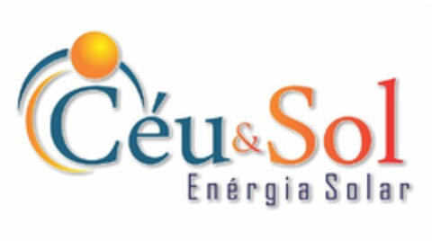 CÉU&SOL ENERGIA SOLAR Logo (USPTO, 07/24/2015)