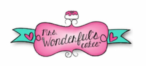 MRS. WONDERFUL'S CAKES Logo (USPTO, 29.07.2015)