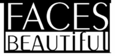 FACES BEAUTIFUL Logo (USPTO, 09/09/2015)