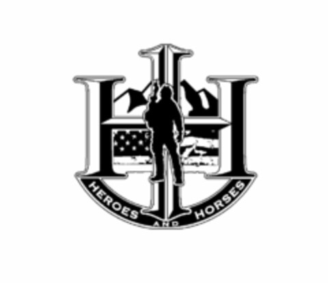 HH HEROES AND HORSES Logo (USPTO, 08.01.2016)