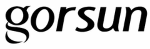 GORSUN Logo (USPTO, 26.01.2016)