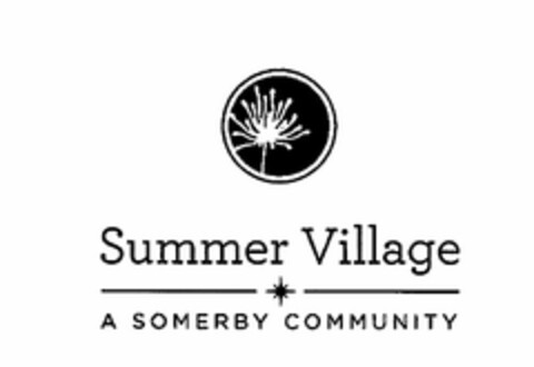 SUMMER VILLAGE A SOMERBY COMMUNITY Logo (USPTO, 02/24/2016)