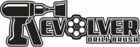 REVOLVER DRILL BRUSH Logo (USPTO, 04/14/2016)
