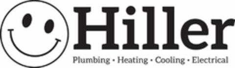 HILLER PLUMBING  ·  HEATING  · COOLING ·  ELECTRICAL Logo (USPTO, 14.04.2016)