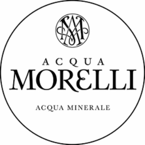 AM ACQUA MORELLI ACQUA MINERALE Logo (USPTO, 11.07.2016)