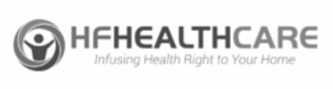 HFHEALTHCARE INFUSING HEALTH RIGHT TO YOUR HOME Logo (USPTO, 09/01/2016)