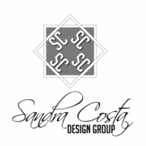 SANDRA COSTA DESIGN GROUP SC SC SC SC Logo (USPTO, 07.09.2016)
