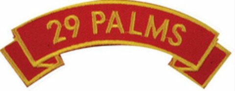 29 PALMS Logo (USPTO, 26.09.2016)