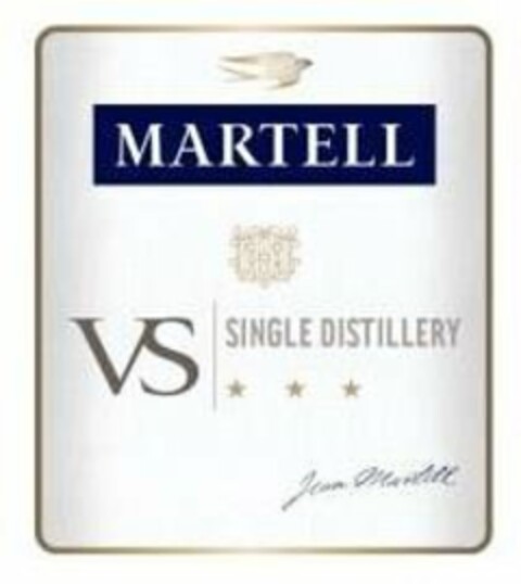 MARTELL VS SINGLE DISTILLERY JEAN MARTELL Logo (USPTO, 03.04.2017)