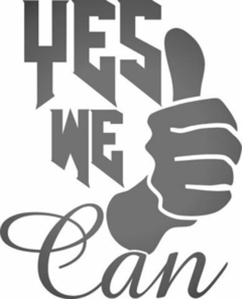 YES WE CAN! Logo (USPTO, 25.07.2017)