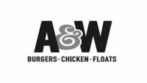 A&W BURGERS·CHICKEN·FLOATS Logo (USPTO, 07/26/2017)