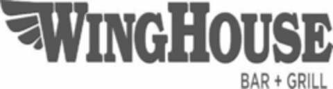 WINGHOUSE BAR + GRILL Logo (USPTO, 08/08/2017)