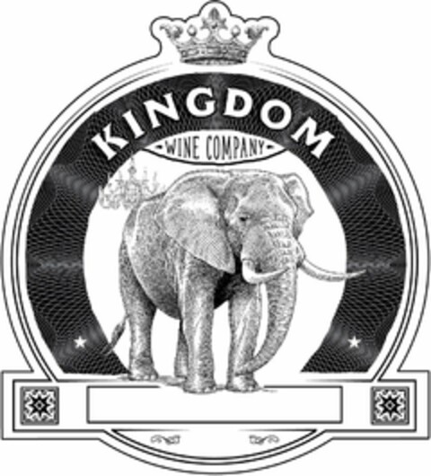 KINGDOM WINE COMPANY Logo (USPTO, 09/26/2017)