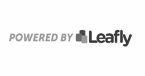 POWERED BY LEAFLY Logo (USPTO, 11.01.2018)