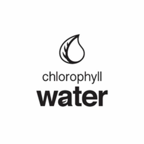 CHLOROPHYLL WATER Logo (USPTO, 05.02.2018)