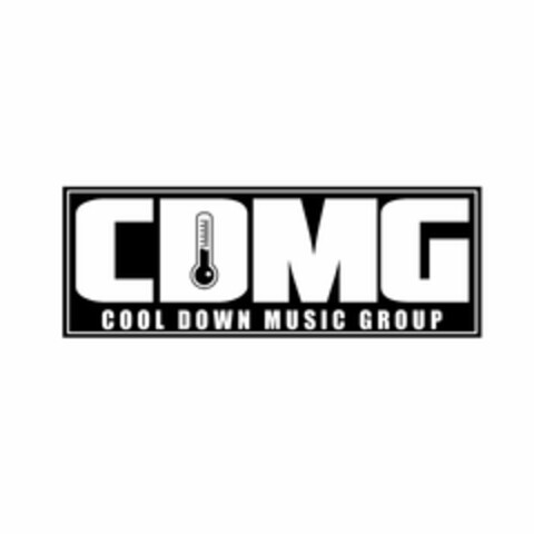 CDMG COOL DOWN MUSIC GROUP Logo (USPTO, 09.04.2018)