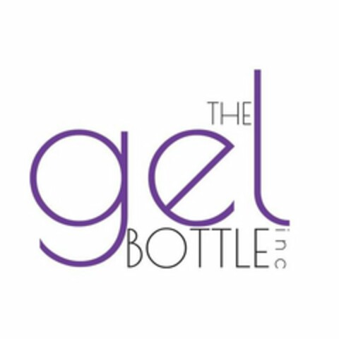 THE GEL BOTTLE INC Logo (USPTO, 05/10/2018)