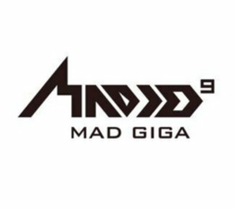 MAD D9 MAD GIGA Logo (USPTO, 05/23/2018)