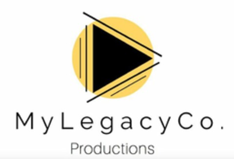 MY LEGACY CO. PRODUCTIONS Logo (USPTO, 18.06.2018)