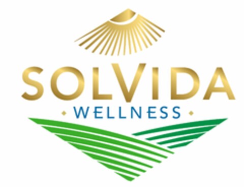 SOLVIDA WELLNESS Logo (USPTO, 09.07.2018)