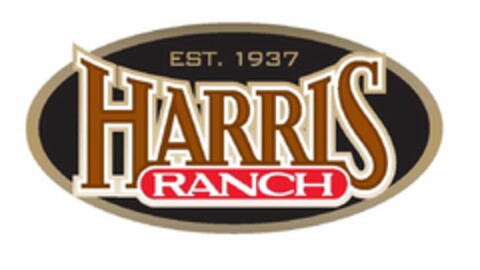 EST. 1937 HARRIS RANCH Logo (USPTO, 27.11.2018)