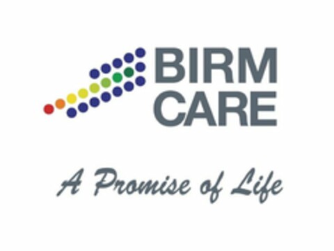 BIRM CARE A PROMISE OF LIFE Logo (USPTO, 12.03.2019)