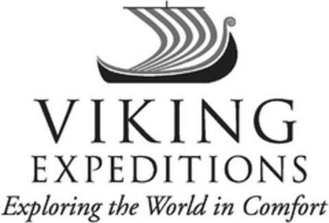 VIKING EXPEDITIONS EXPLORING THE WORLD IN COMFORT Logo (USPTO, 05/03/2019)