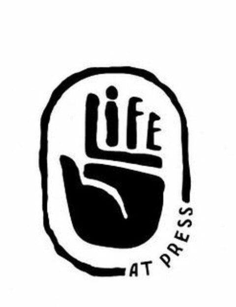LIFE AT PRESS Logo (USPTO, 14.06.2019)
