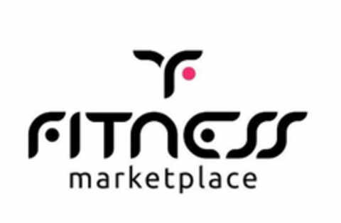 F FITNESS MARKETPLACE Logo (USPTO, 06/24/2019)